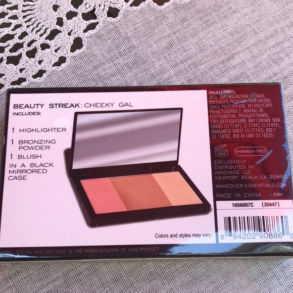 ME Beauty Streak Cheeky Gal blush bronzer highlighter/NWT - Picture 3 of 5